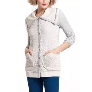 ⚡️Anthropologie Crochet Sweatshirt Cardigan⚡️